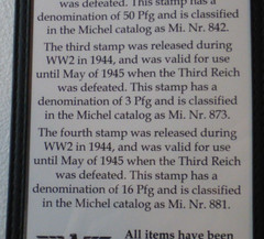 Nazi History Album *with COA* – Kriegsmarine Stamps of WW2 Third Reich, Germany