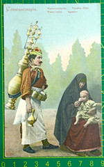 Germany postcards 1910, Constantinople, Water seller, unused