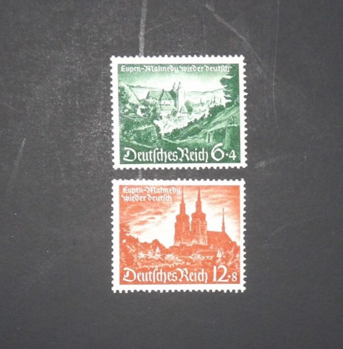 GERMANY SCOTT #B174-B175 REUNION OF EUPEN-MALMEDY WITH REICH MNH SET OF 2