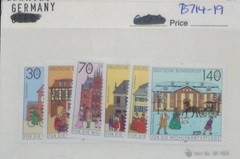 Germany Stamps Semi-Postal Mint Never Hinged MNH 30 70 140 Multi-Color