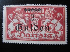 DANZIG GDANSK Mi. #191 scarce mint MNH stamp! CV $167.50