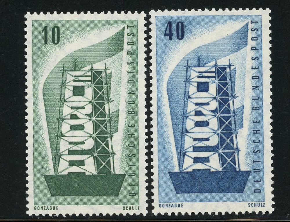 Stamps Germany, Scott # 748-749 Mint LH