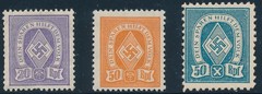 Stamp Germany Revenue WWII War Era Sport Folk Set HJ Exceptional MNH