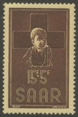 SAAR Sc#B100 1954 Red Cross Complete OG Mint Lightly Hinged