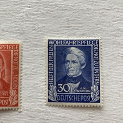 1949 German Stamps Set of 4 „Charity Stamps“ – Uncancelled
