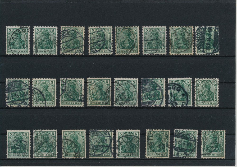 Germany, Deutsches Reich, Nazi, liquidation collection, stamps, Lot,used (BL 57)