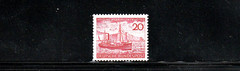 GERMANY 1952 REHABILITATION OF HELIGOLAND M.N.H. SHIP;BOAT TOPICAL. CV £19