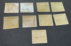 GERMANY 1937 XF MVLH Sc#B107-115, (W64)