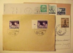 GERMANY PICTORIAL CANCELS 1938,1939,1940,1942,1944,