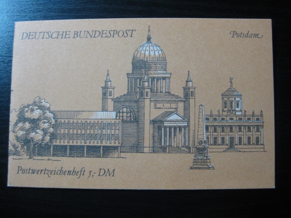 GERMANY Mi. #MH 26b scarce used stamp booklet! CV $13.25