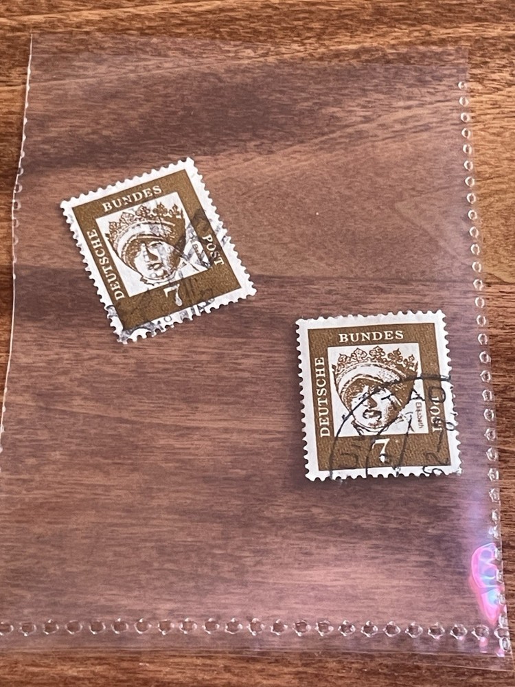 West Germany 1961-64 Portraits Pair Of 2