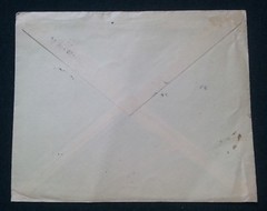 1936 GERMANY TO USA 3 PF, 5 PF, 12 PF & 25 PF POSTALY USED COVER L@@K!