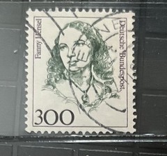 GERMANY 50 USED 300pf FAMOUS WOMEN 49 SCOTT#1732 AND ONE SCOTT#1493A VALUE $100+