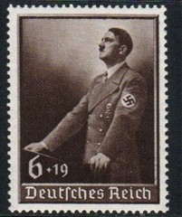 Germany Stamp B140 – Adolph Hitler