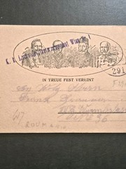 Scarce Germany Austria WWI Feldpost Polish Soldier Central Powers Kaisers