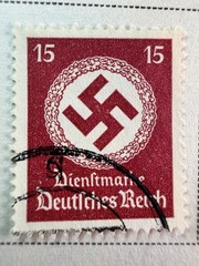 Germany 12 Stamps 4 wi/RARE CXL 1942 Scott Catalog O92-O103 „Official“-Complete