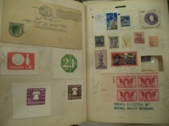 GERMANY WWII NAZI INVASION POLAND OVER PRINT FIELDPOST 1940+ 12 MILK TOPS STAMPS