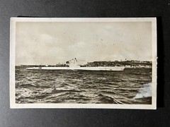 1916 Germany RPPC Ship Postcard Cover WWI Helogoland U8 U Boat Submarine