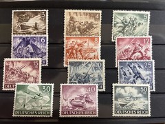GERMANY – DEUTSCHES REICH WWII – 1943 – WEHRMACHT I – Hero Memorial Day – MNH