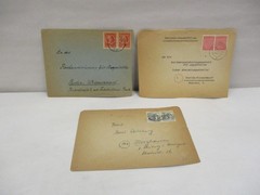 10 1950s East German Postal Covers Collection Lot
