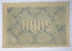 Travelstamps: 1922 Germany Reich Sc # 205/ Mi: #253 Number Horizontal Oval, MNH