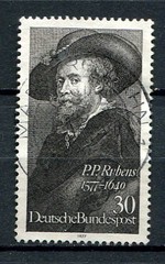 Germany – BRD : Rubens birthday stamp from 1977 – used