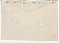 1938 GERMAN DEUTCHES REICH COVER ENVELOPE BEARING 3 VON AXSTER SHIP STAMPS