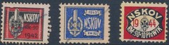 Stamp Germany Revenue WWII War Era NSKOV Labor Front Selection Used