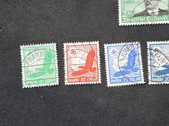 FLUGPOST German Third Reich Airmail Nazi Germany BIG 30 PC Stamp lot WWII WW2