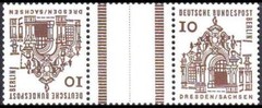 Berlin (West): MiNr. 242 KZ 2 (Kehrdruckpaar), mint