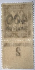 Travelstamps: 1923 Germany Deutsches Reich Stamps Mi: 300, 400 000 Mark, MOGNH