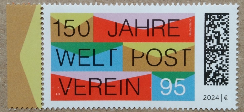 Germany 150 Years Of The UPU Stamp 2024-ZZIAA