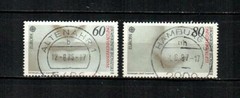 GERMANY Scott’s 1457-58 ( 2v ) Europa, Michelangelo’s David F/VF Used ( 1986 )