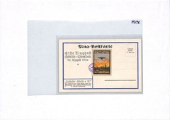 GERMANY Air Mail FIRST FLIGHT 1924 *LUFTFAHRT GÖRLITZ* Dresden Postcard XT139