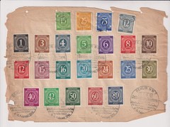 German WWII Occupation Stamps – Delegate Conference of Free German Trade Union