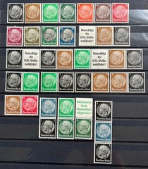 1933-45 German Classic Stamps – Lot of 42 stamps Paul von Hindenburg MNH /820