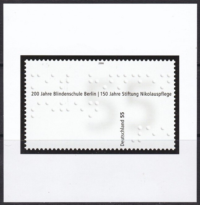 Color Print, Germany Sc2374 Care for the Blind