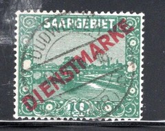 GERMANY GERMAN SAARGEBIET STAMP OVERPRINT DIENSTMARKE USED LOT 63428