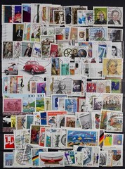 WEST GERMANY collection of 643 different used commemoratives, see description