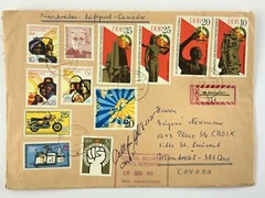 1975 Germany DDR Women Theme Registered Philatelic Covers Postal History 054B