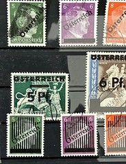 AUSTRIA – DEUTSCHES REICH WWII – 1945, Wiener Aushilfsausgabe, Overprint – USED