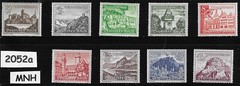 MNH Stamp set B160-B168 1939 Germany Third Reich Winter relief fund #2052a