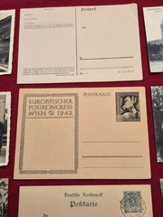 Lot of 15 Vintage German & European Postcards WWI WWII Third Reich 1900s=1940s
