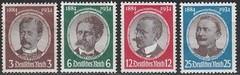 Stamp Germany Mi 540-3 Sc 432-5 1934 3rd Reich Research Peters Luderitz MNH
