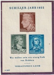German Democratic Republic – Lot 46: (1955/56) Scott 2024 Catalog Value $41.00