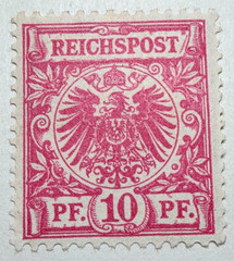 Germany Lot of 20 1889 – 1900 Stamps (SC 46-63, 46a)