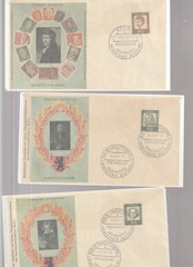 1950-60’S Lot of 19 Germany FDC “Bedeutende Deutsche” Series First Day Cover