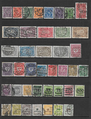 GERMANY VARIOUS USED ISSUES 1922 – 1923