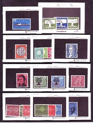 GERMANY USED SELECTION. (106) DIFFERENT ITEMS. SOUND F-VF. SCV $513