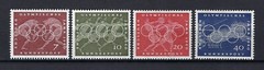 Germany Stamps SG 1246-1249 Sc 813-816 Rome Summer Olympics 1960 MNH